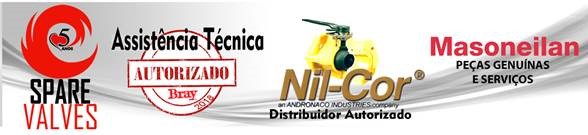 SPARE VALVES BRAY NIL-COR MASONEILAN