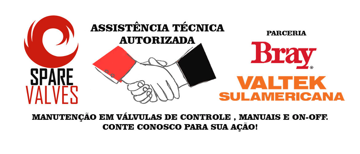 PARCERIA SPARE VALVES_VALTEK_SUL_BRAY